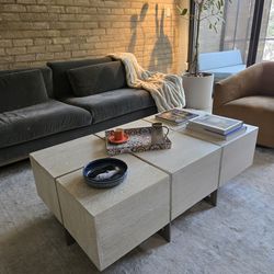 Excellent condition, 54" Solid Wood Coffee Table. Bought for $1300