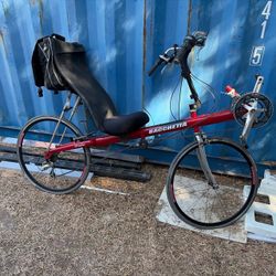 Bacchetta recumbent bicycle 650c