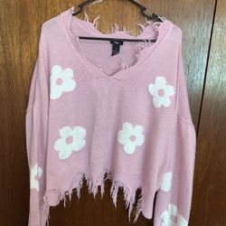 Pink Sweater