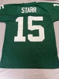 Mitchell & Ness Green Bay Packers Bart Starr #15 Throwbacks Jersey 40 (M)