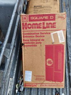 Square D Homeline Combination Service Entrance Device