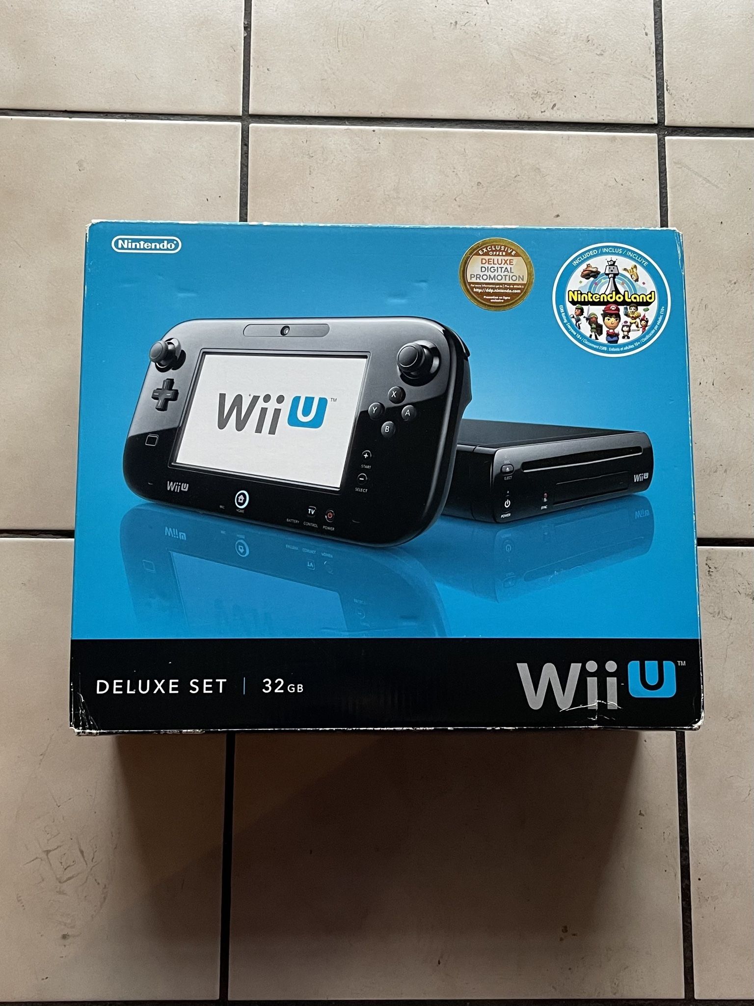 Nintendo Wii U 32GB Black Console