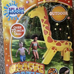 Outdoor Giraffe Sprinkler 