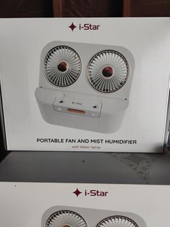 i-Star Portable Fan and Mist Humidifier