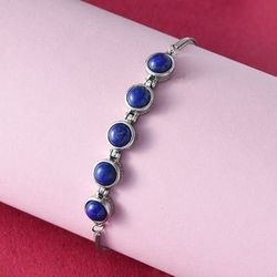 Lapis Lazuli Bolo Bracelet