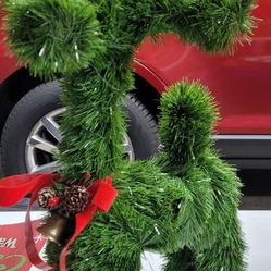 Vintage Artificial Fir Reindeer
Figurine Christmas Decor 19"
$20