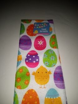 New  Easter Egg  Dish Towel