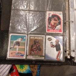 A Beautiful Collection Of Football, Baseball And Basketball Collection Cards