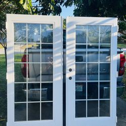 Exterior French Door Set 70x77