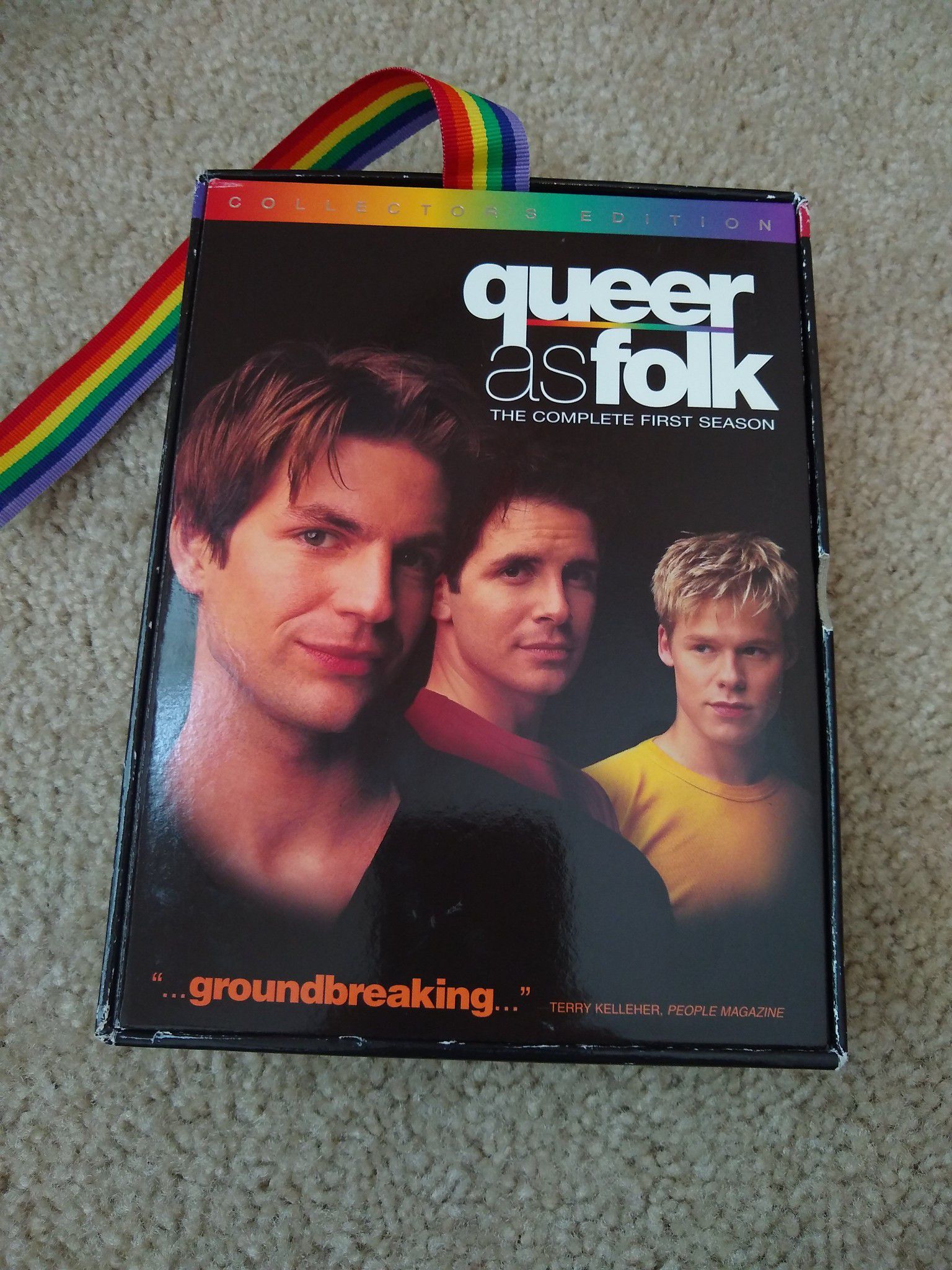 Queer as Folk - The Complete First Season (DVD, 2002, 6-Disc Set, Gift Box