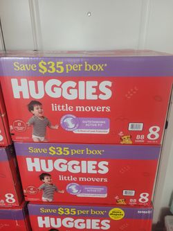 Huggies little movers