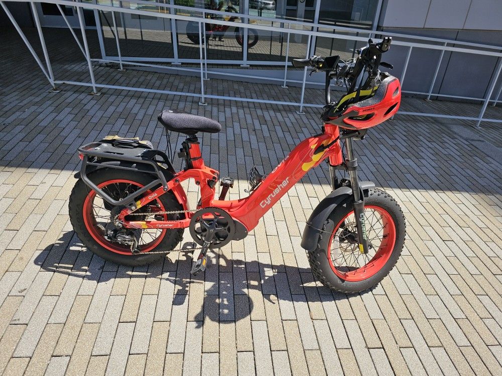 Cyrusher Ovia Red E-bike MAX 28mph