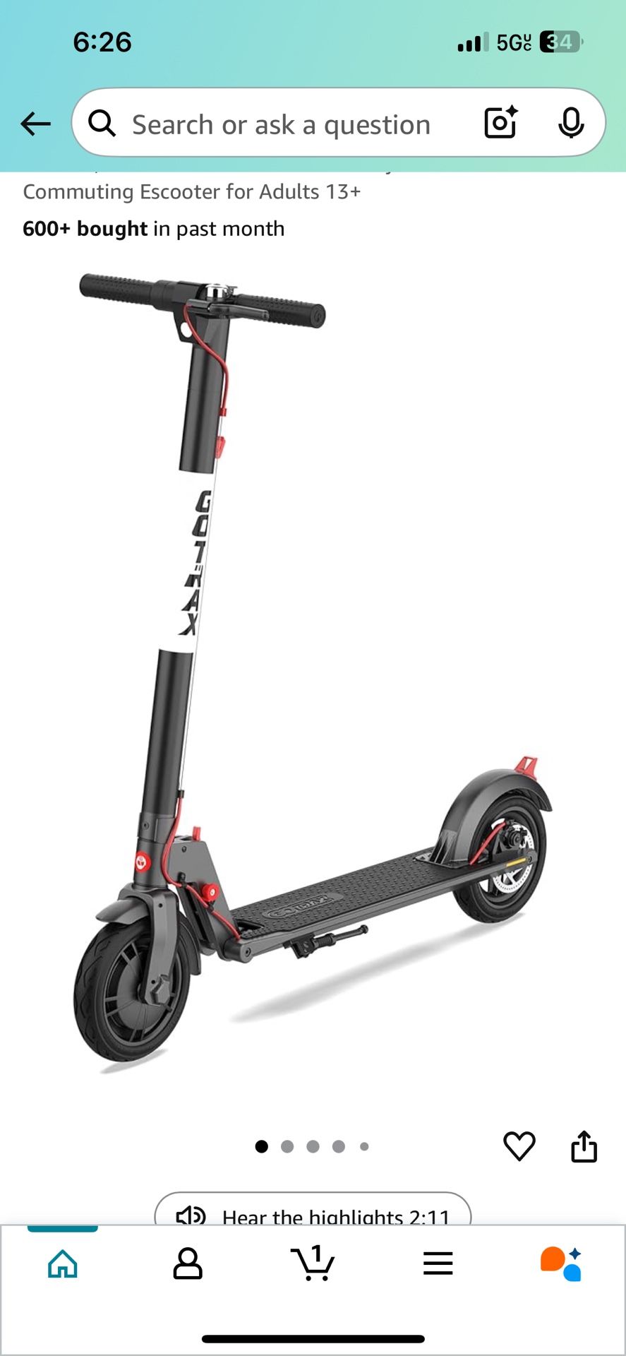 Gotrax Scooter