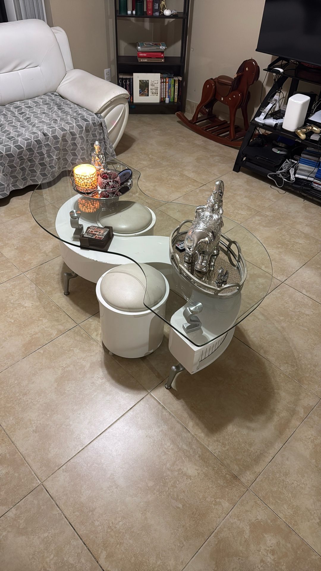 Glass Coffee Table 