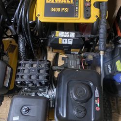 Pressure Washer Dewalt 3400