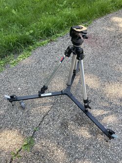Bogen Camera Tri Pod And Dolly 