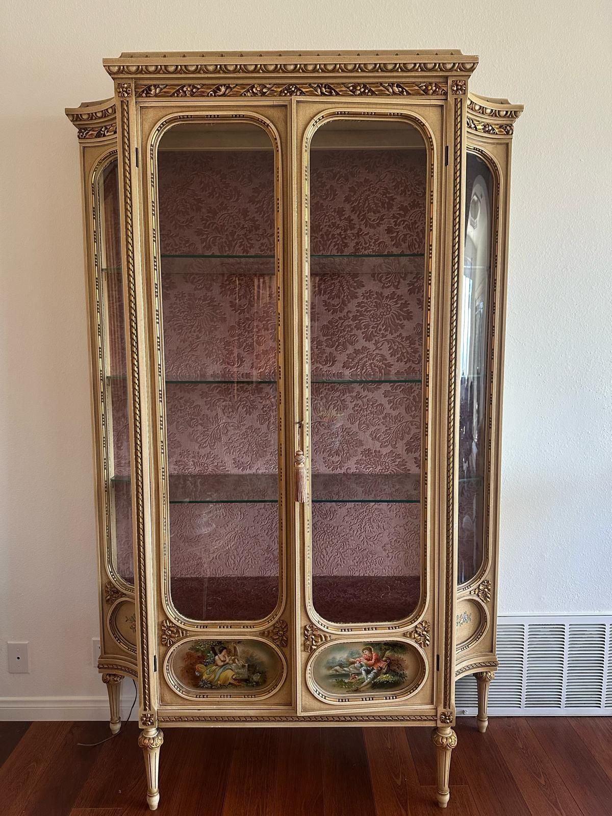 French Louis XIV-Style Display Cabinet