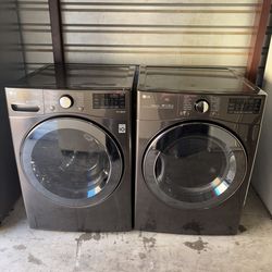 LG Washer And Electric Dryer Matching Set