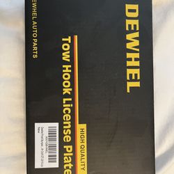 License Plate Holder Ready To Install