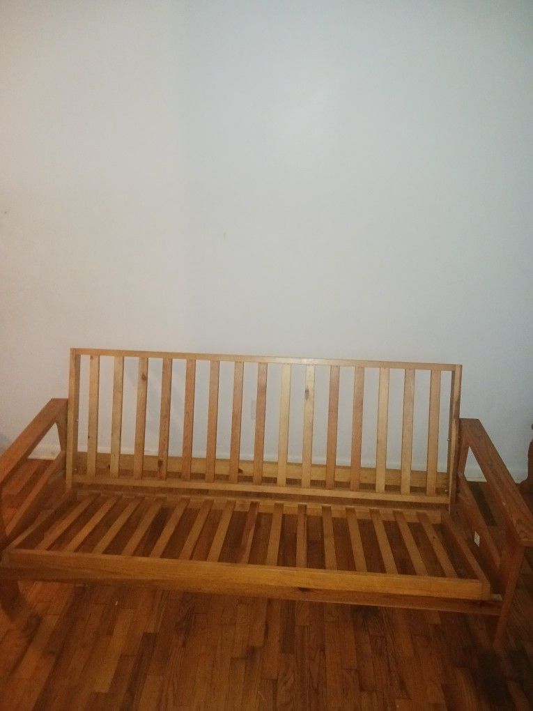 Brand New Wood Futon
