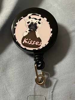 Cow badge reel