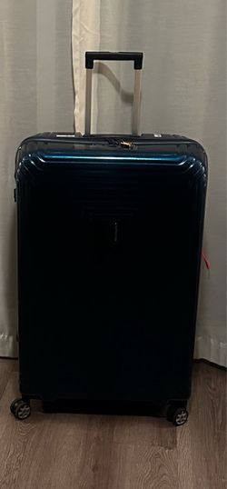 Dark Blue Hard Shell Spinner Luggage