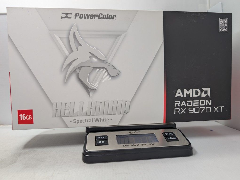 Powercolor Hellhound Spectral White RX 9070 XT