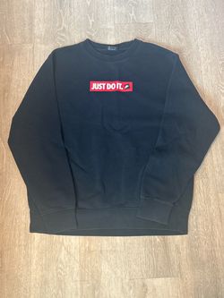 Men’s Large Nike Box Logo Crewneck