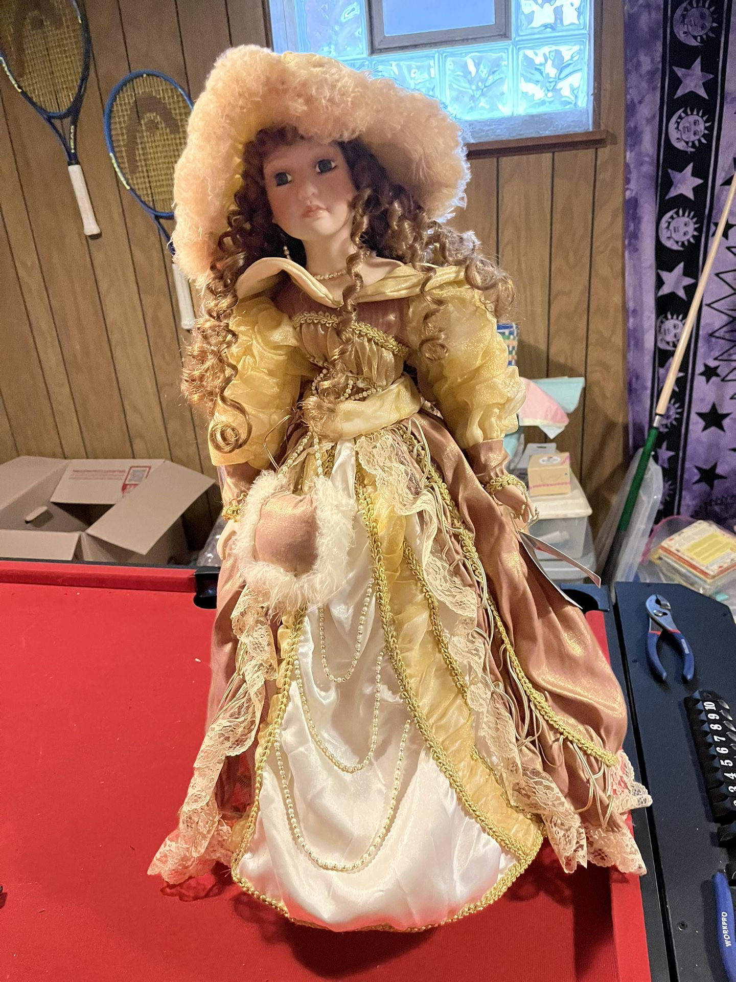 Original Alexandra Collection By Hollylane Porcelain Doll