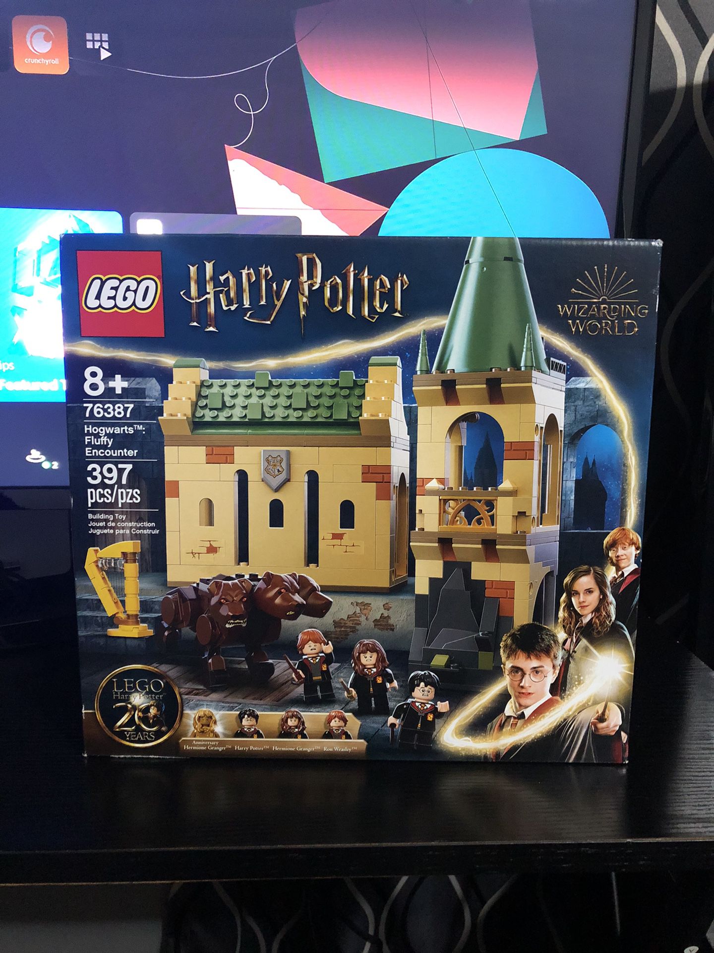 Harry Potter Fluffy encounter Lego set