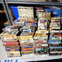 Huge mixed lot of VHS Movies - Westerns, Classics, Family Favorites and more!