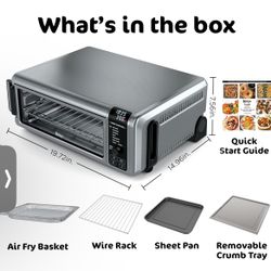 Air Fryer Ninja Fold Upright 