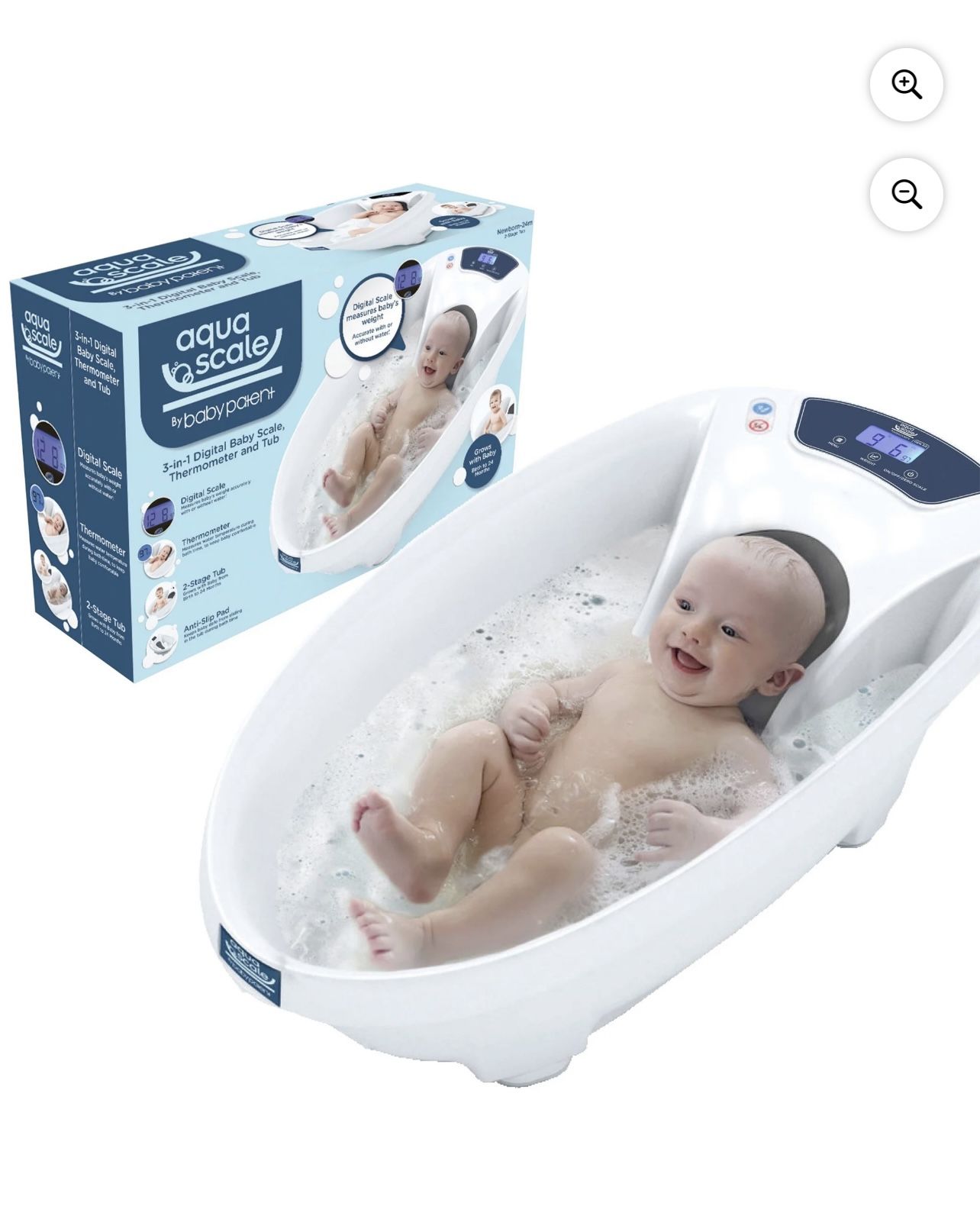 Aqua Scale Baby Bath