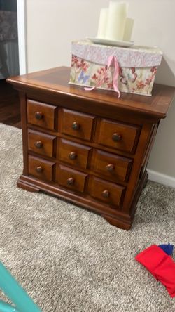 Small wood end tables