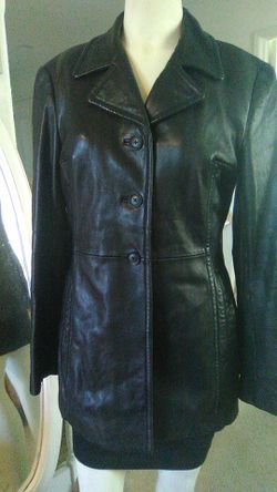 #3 HIP LENGTH LEATHER JACKET BY FRENCHI