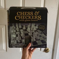 Chess ♟️& Checkers Board Game 