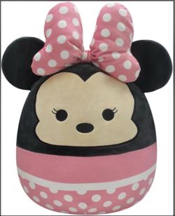 Squishmallows Official Kellytoy Plush 14" Minnie Mouse - Disney Ultrasoft Stuffed Animal Plush Toy