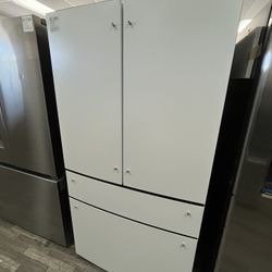 GE 28.7 Cu Ft 4 Door French Door Cafe Energy Star Refrigerator w/ Dual Dispense Autofill Pitcher