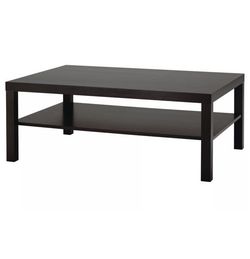 IKEA Lack Black/Brown Coffee Table, 46” x 30” x 17”