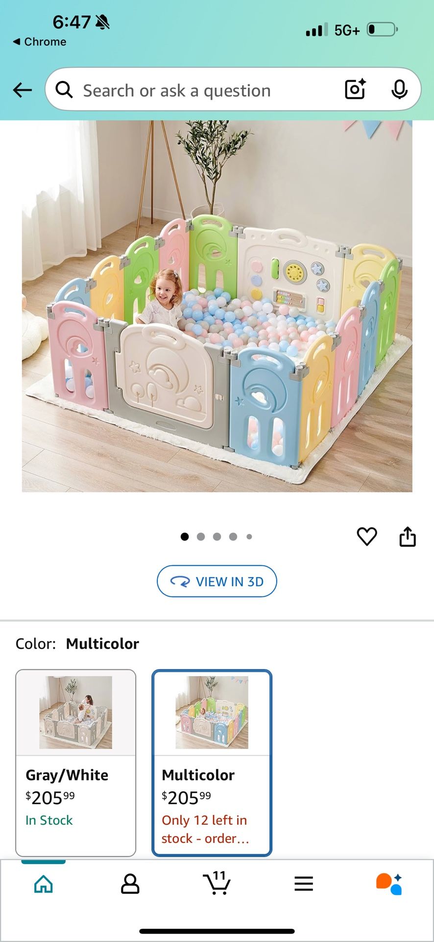 Cloud Castle Play Pen