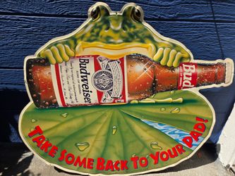 Budweiser sign