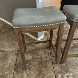 Beautiful Gray Barstools