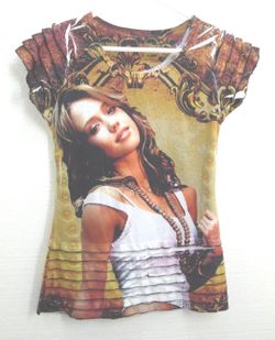 Women's Graphic Print Short Sleeve Top