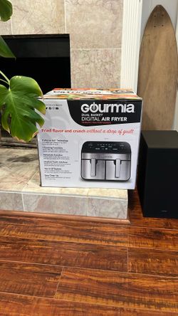 Dual basket, digital air fryer 10 quart