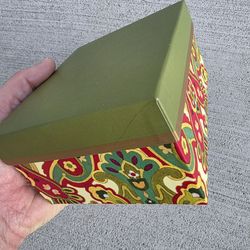 Harry & David Nesting Gift Boxes Set of 5 Decorative Storage Boxes