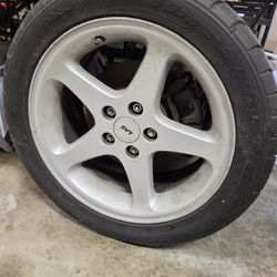 1(contact info removed) Ford Mustang SVT Cobra OEM Wheels
