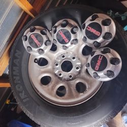 6 Lug  Ironman Tires