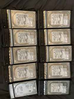 10 3tb Hdds 