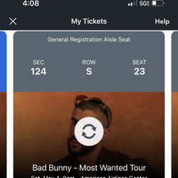 Bad Bunny Most Wanted Tour Tickets