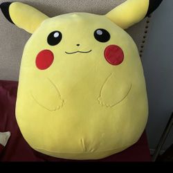Pokemon 20" Squishmallows Pikachu Plush